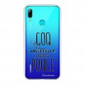 Coque Huawei P Smart 2019 silicone transparente Meilleur papa poule ultra resistant Protection housse Motif Ecriture Tendance La Coque Francaise