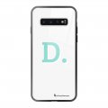 Coque en verre trempé Samsung Galaxy S10 Initiale D Ecriture Tendance et Design La Coque Francaise.
