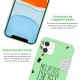 Coque iPhone 11 Silicone Liquide Douce vert pâle Mes Petites Choses Ecriture Tendance et Design La Coque Francaise