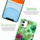 Coque iPhone 11 Silicone Liquide Douce vert pâle Tropical Ecriture Tendance et Design La Coque Francaise