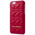 Karl Lagerfeld Coque Kuilted Rouge Pour Apple Iphone 6+/6s+**