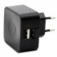 Chargeur secteur Muvit 2 USB 2.4A noir