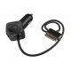 Chargeur voiture muvit Micro USB 1A 1.2m noir
