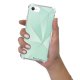 Coque iPhone 7/8/ iPhone SE 2020 anti-choc souple angles renforcés transparente Vert géométrique La Coque Francaise.