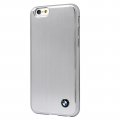 Bmw Coque Aluminum Brosse Pc Argent Apple Iphone 5/5s/se**