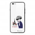 Coque en verre trempé iPhone 6 Plus / 6S Plus Madame à Paris Ecriture Tendance et Design La Coque Francaise.