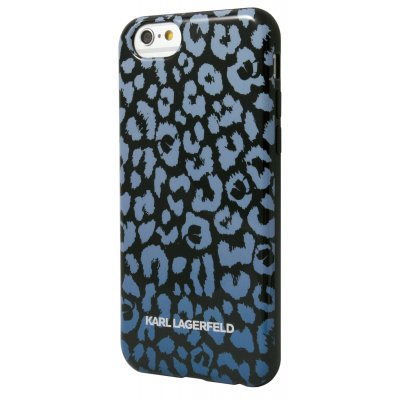 Karl Lagerfeld Coque Tpu Kamouflage Bleu Pour Apple Iphone 5/5s**