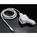 Chargeur voiture muvit Apple Lightning MFI 1A 1.2m blanc