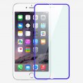 Film de protection verre trempé avec bordure bleue pour Apple iPhone 6 et 6S 