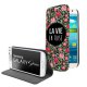 Etui livre La vie en rose pour Samsung Galaxy S4 mini