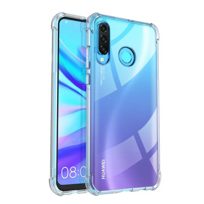 Coque Huawei P30 Lite Anti-Chocs avec Bords Renforcés en silicone Transparente