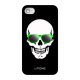 Coque SkullGlass Vert by Moxie pour iPhone 4/4S