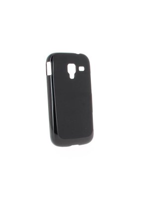 Coque rigide "Essentiel P" noire&brillante pour Samsung Galaxy Ace 2