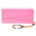 Batterie rose porte-clé PowerBank 5600 mAh