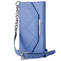 Karl Lagerfeld Clutch Classic Bleu Pour Apple Iphone 5/5s/se**