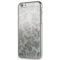 Meliconi Coque Mirroir Flowers Silver Pour Apple Iphone 6/6s**