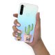 Coque Xiaomi Redmi Note 8 T silicone transparente Cactus Love ultra resistant Protection housse Motif Ecriture Tendance Evetane
