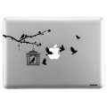 Coque rigide transparente Cage Oiseau MacBook Air 13''