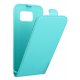Etui à rabat bleu atol série Full color pour Samsung Galaxy S6
