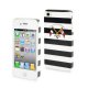 Coque arriere Cremieux design Riviera et protege ecran iPhone 4