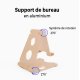 Support bureau doré pour Smartphone