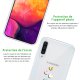 Coque Samsung Galaxy A50 silicone transparente Coeurs Pastels ultra resistant Protection housse Motif Ecriture Tendance Evetane