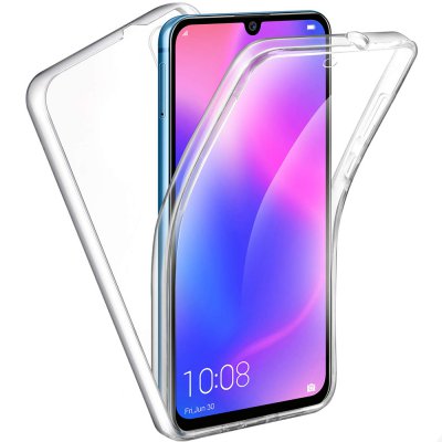 Coque Huawei P30 Lite 360° intégrale protection avant arrière silicone transparente