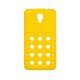 Coque Damier Wiko jaune pour Wiko Bloom