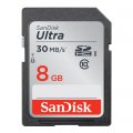 Sandisk 8GB Ultra microSDHC + Adaptateur SD Classe 10