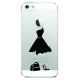Coque crystal rigide My Little Black Dress pour Apple iPhone 5/5S