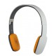 Casque Bluetooth Unplug PULP gris et orange