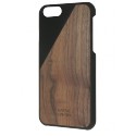 Coque Wooden Clic Pour Iphone 6 Noir**