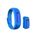 My Coach tracker bracelet et clip ceinture bleu