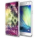 Coque Samsung Galaxy Grand Prime rigide transparente Palmiers Dessin Evetane