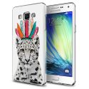 Coque Samsung Galaxy Grand Prime rigide transparente Léopard Indien Dessin Evetane
