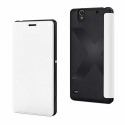 Mfx Etui Easy Folio Blanc Pour Sony Xperia C4**