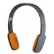Casque Bluetooth Unplug PULP gris fonce et orange