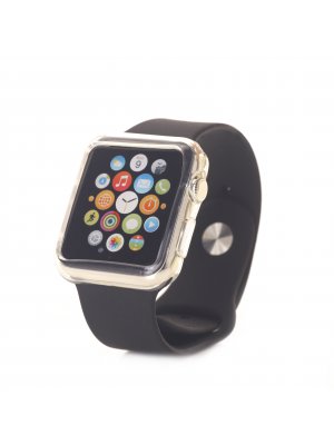 Bumper silicone transparent pour Apple Watch 38mm