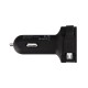 Chargeur voiture Ultra rapide Xqisit noir 2 sorties USB + 1 Micro Usb