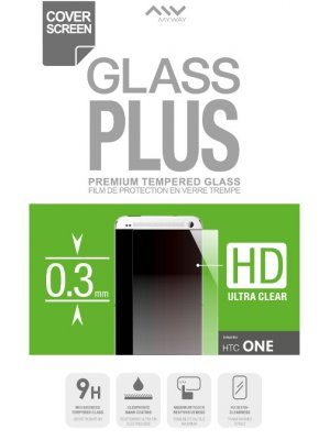Film de protection en verre trempé Cover Screen Myway pour HTC One M7