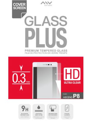 Film de protection en verre trempé Cover Screen Myway pour Huawei Ascend P8