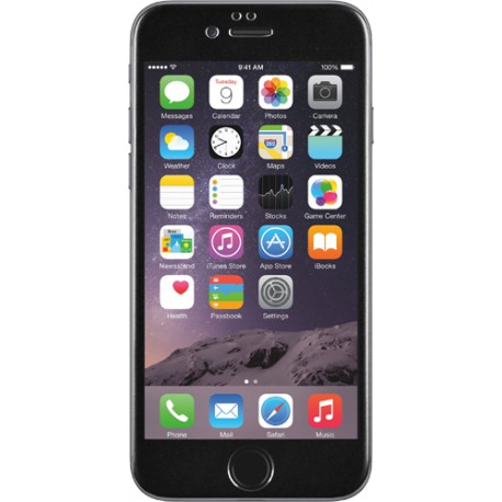 Protège écran en verre trempé BigBen contour noir pour Apple iPhone 6 Protège écran en verre trempé BigBen contour noir pour Apple iPhone 6