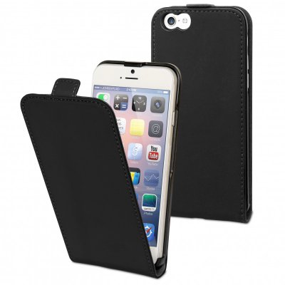 Etui clapet noir pour Apple iPhone 6 5.5"