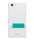 Coque Stand back cover wiko blanc pour Wiko Ridge Fab
