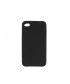 Coque XQISIT SoftGrip noire pour Apple iPhone 4/4S