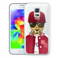 Moxie coque  léopard baseball crystal rigide pour Samsung Galaxy S5 mini