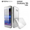 Coque souple TOTU Design transparente pour Samsung Galaxy S6 Edge