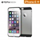 Coque TOTU Design Aluminium Knight grise/noire pour Apple iPhone 6 Plus