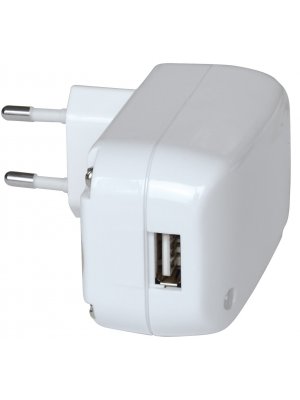 Brennenstuhl chargeur secteur compact blanc norme Européenne CE avec entrée USB 2100mAh