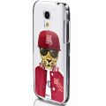 Moxie coque crystal rigide Moxie léopard baseball pour Samsung Galaxy S4